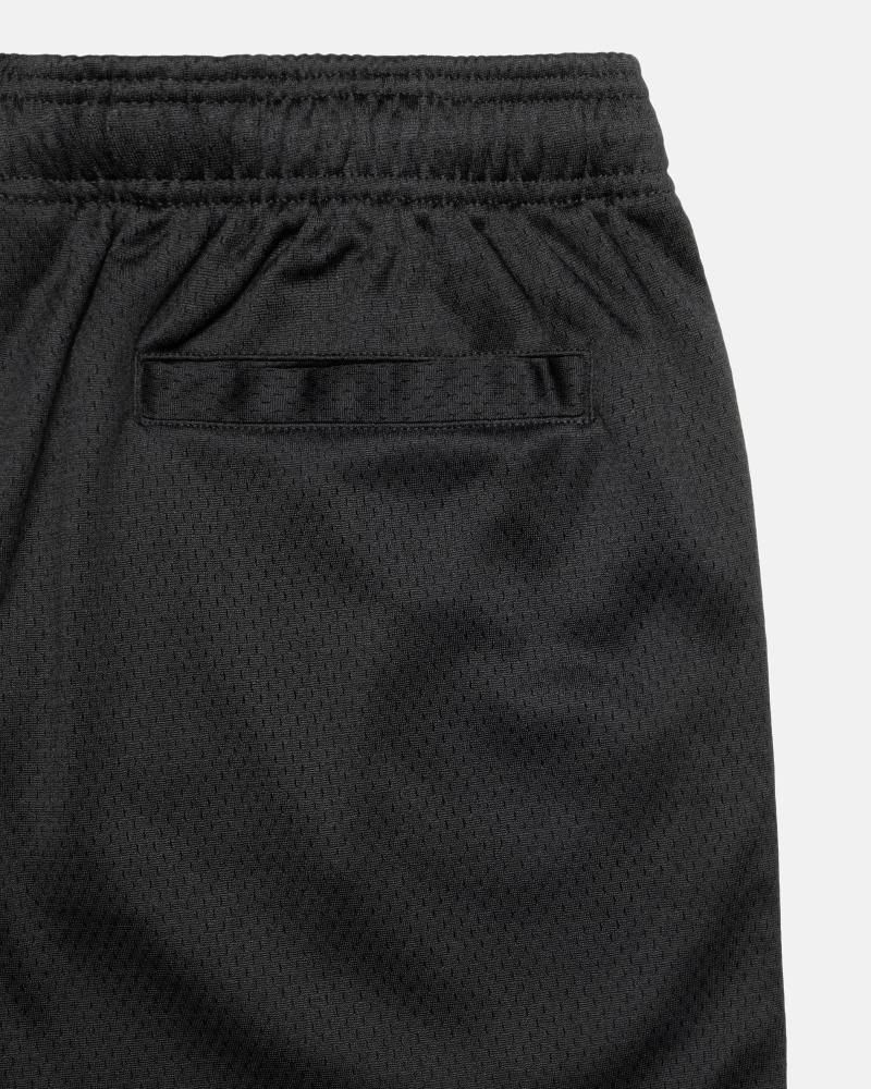 Black Stussy 4X4 Mesh Short Men's Shorts | IXK-571490