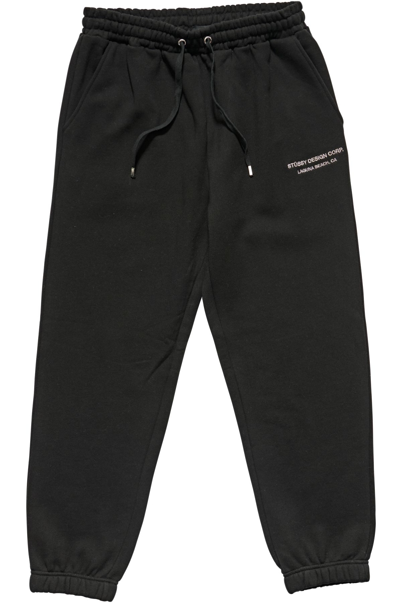 Black Stussy Alcott Trackpant Women\'s Track Pants | DOY-235864