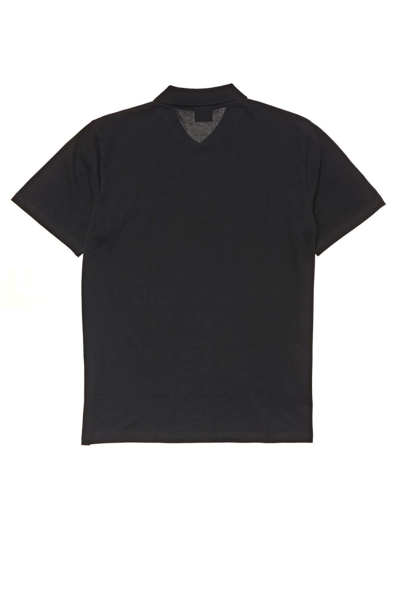 Black Stussy Authentic SS Polo Men's Shirts | ZCG-108927