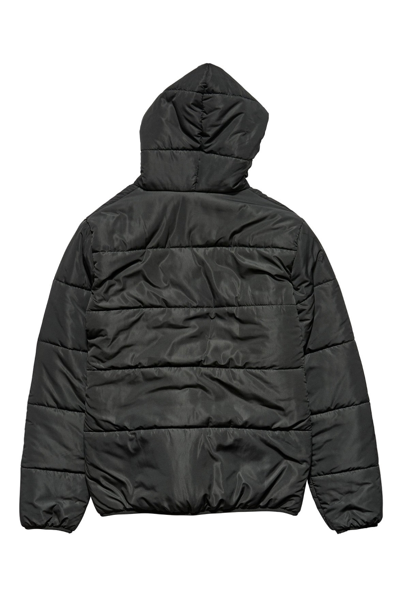 Black Stussy Graffiti Lightweight Puffa Men's Jackets | RGI-165340