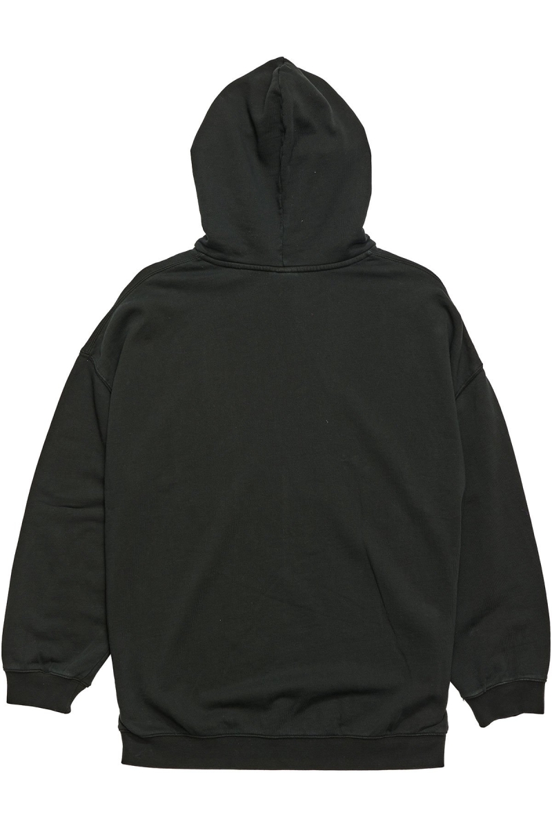 Black Stussy INT. Embroidered Women's Hoodies | LQT-096378