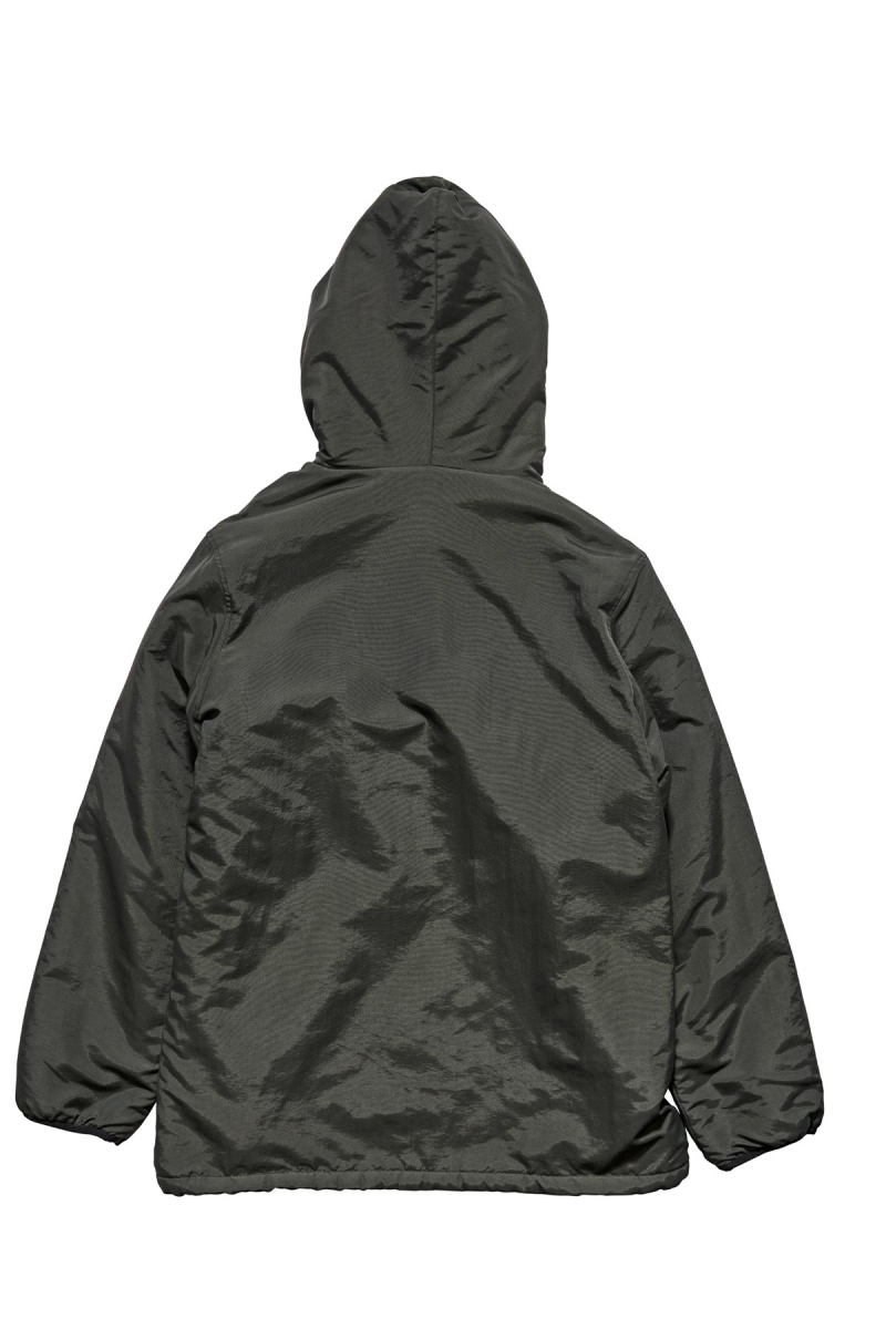 Black Stussy Kirkwood Reversible Men's Jackets | SXV-682095