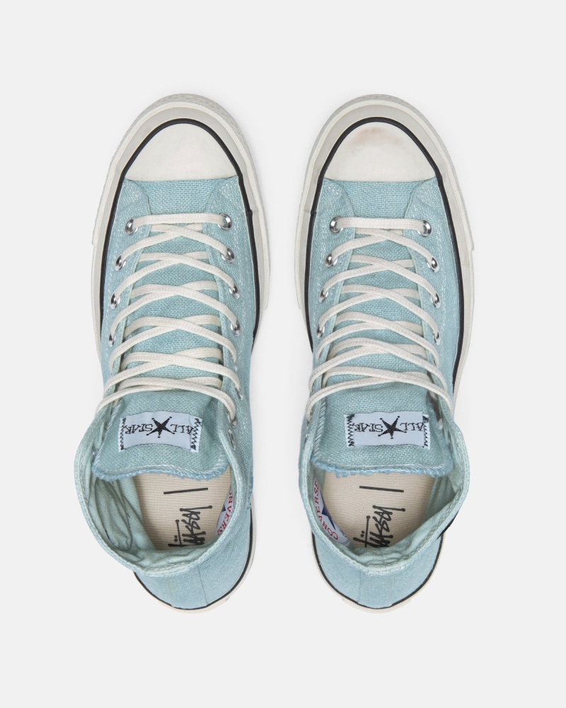 Blue Stussy & Our Legacy Work Shop Converse Unisex Shoes | IAH-017593