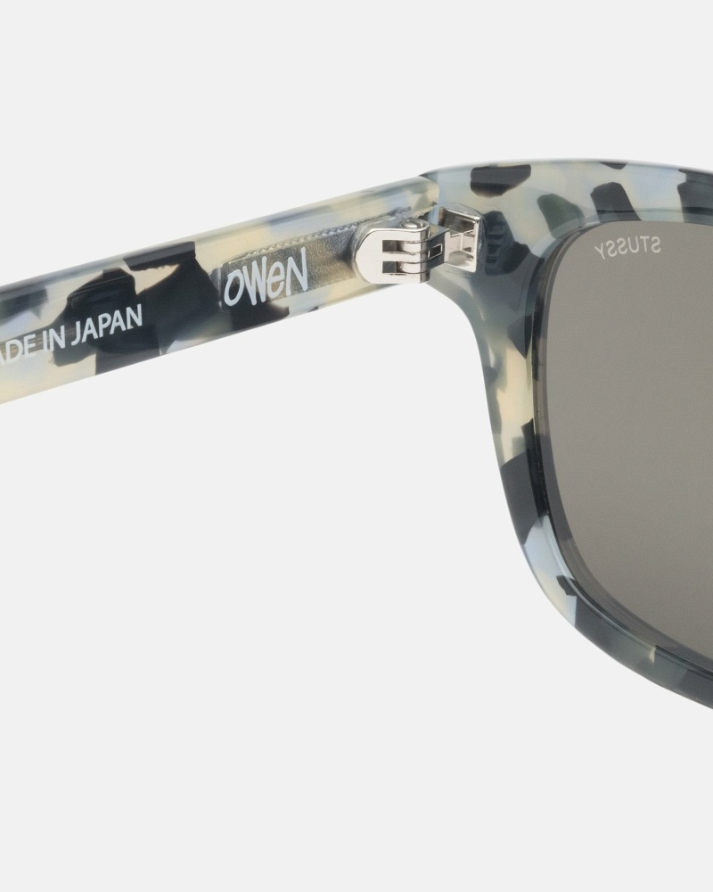 Blue Stussy Owen Men's Sunglasses | WHK-931267