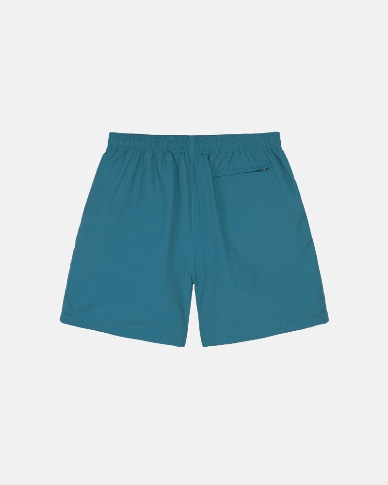 Blue Stussy Stock Men's Shorts | FLO-574260