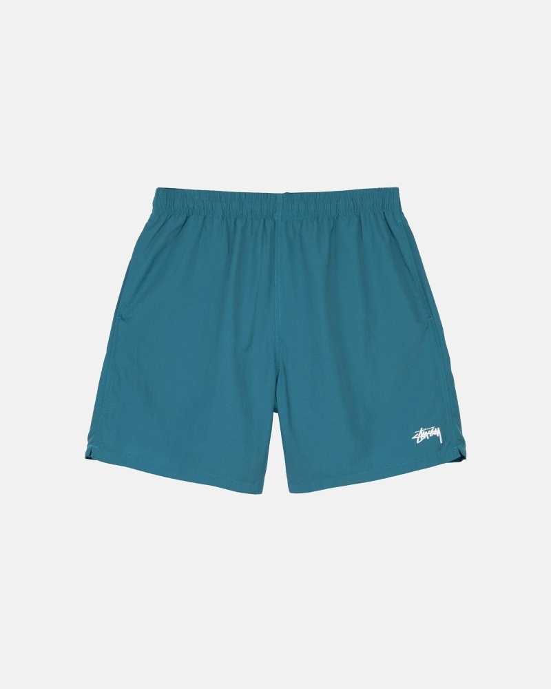 Blue Stussy Stock Men\'s Shorts | FLO-574260