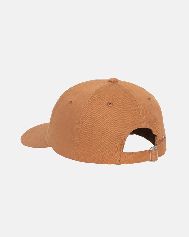 Brown Stussy Basic Stock Low Pro Men's Caps | ALU-935410