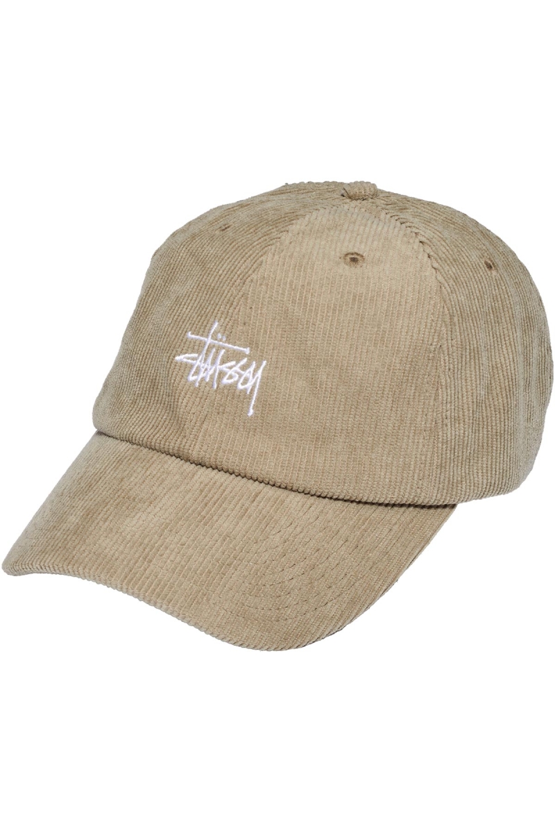 Brown Stussy Graffiti Cord Low Pro Men\'s Hats | WYD-521386