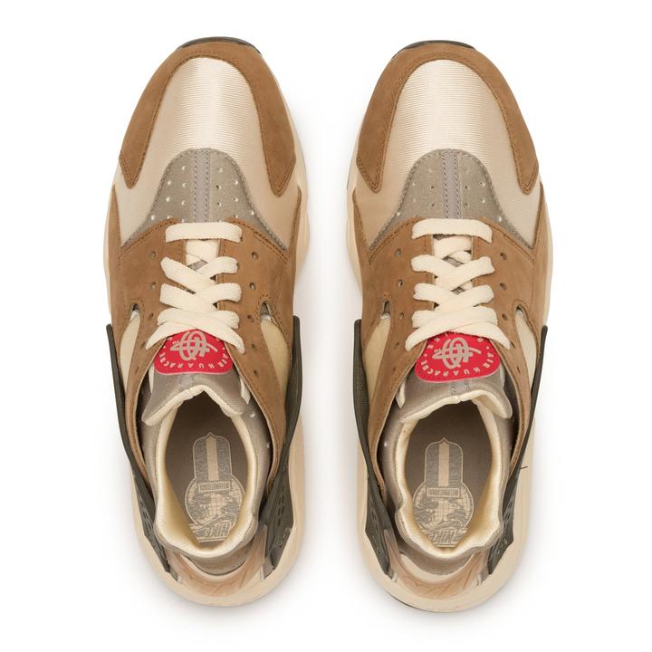 Brown Stussy & Nike Air Huarache Unisex Shoes | FRH-012349