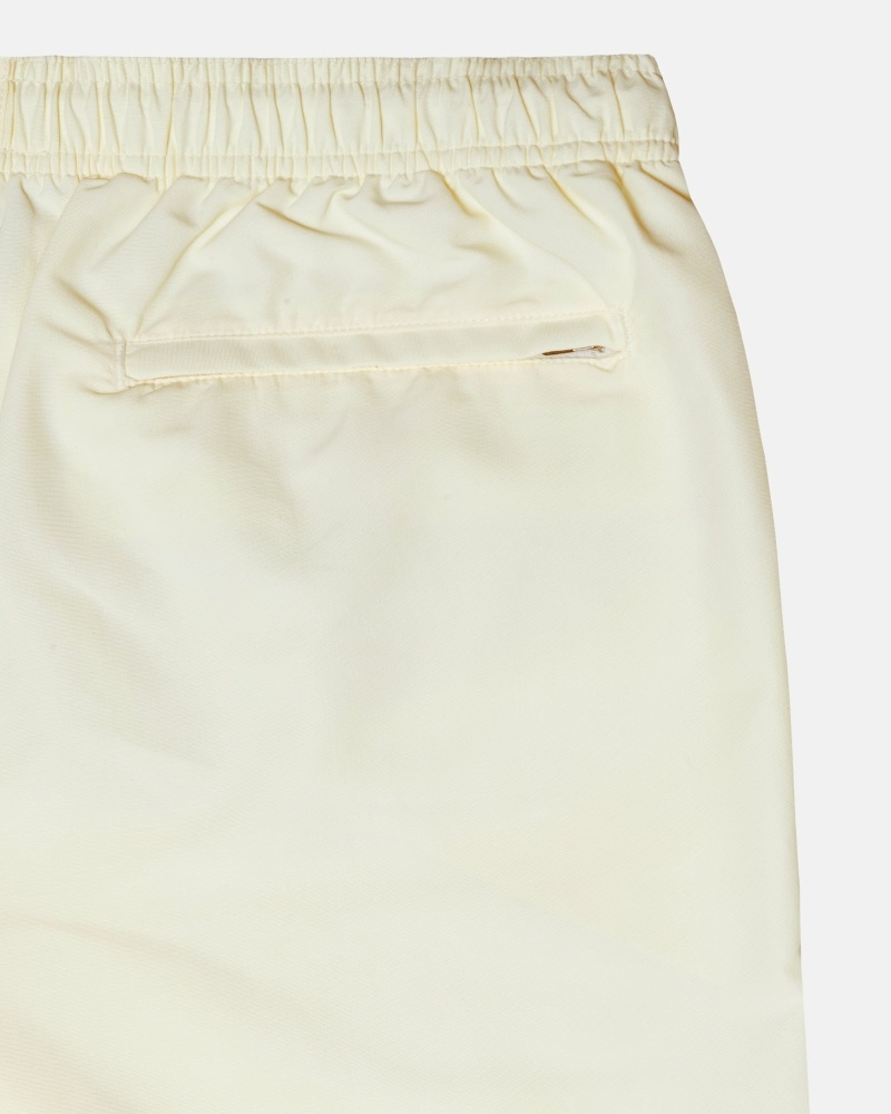 Cream Stussy Big Basic Men's Shorts | GDW-498175