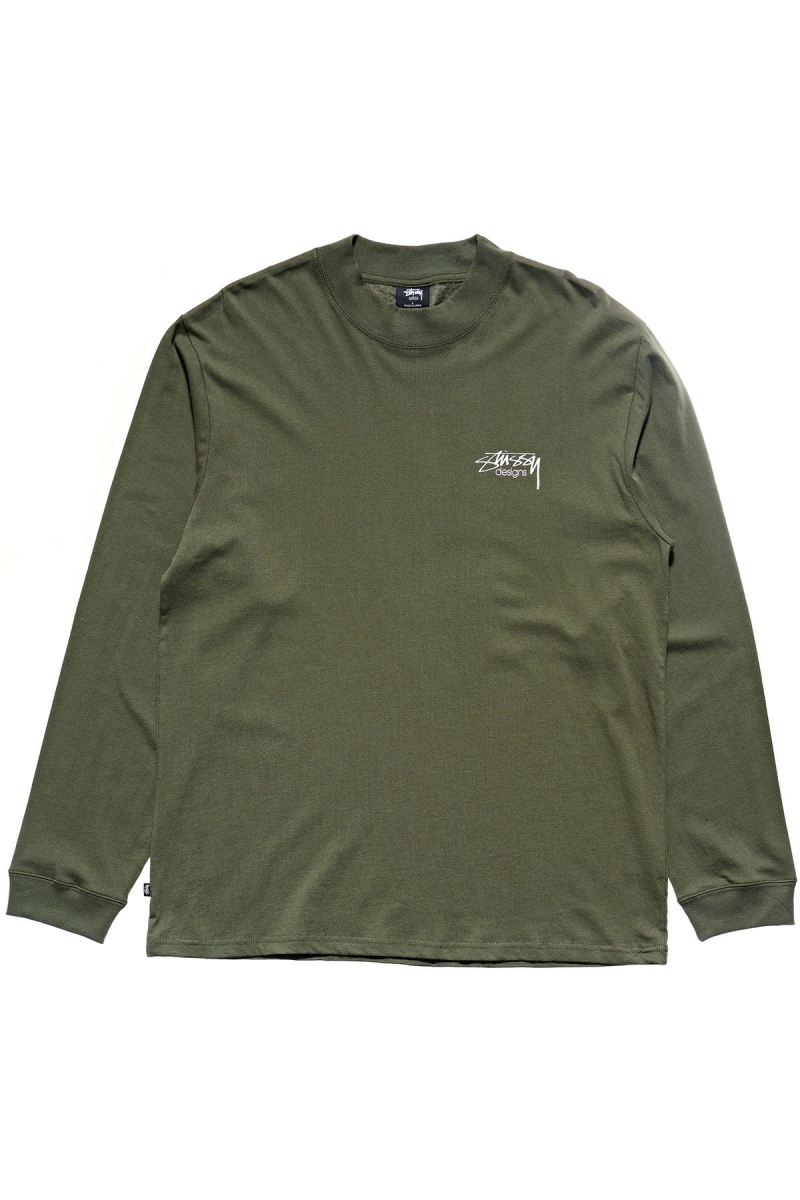 Green Stussy Design Men\'s Sweatshirts | RSA-048571