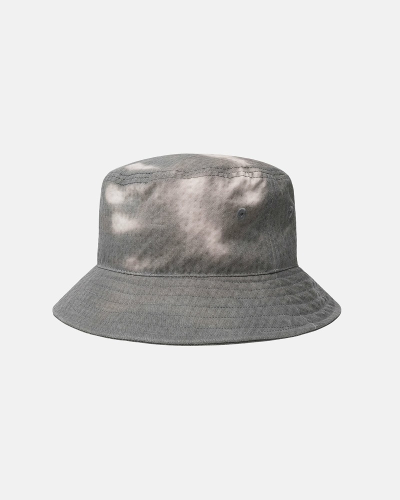 Grey Stussy Thermochromatic Men's Bucket Hats | FUQ-469871