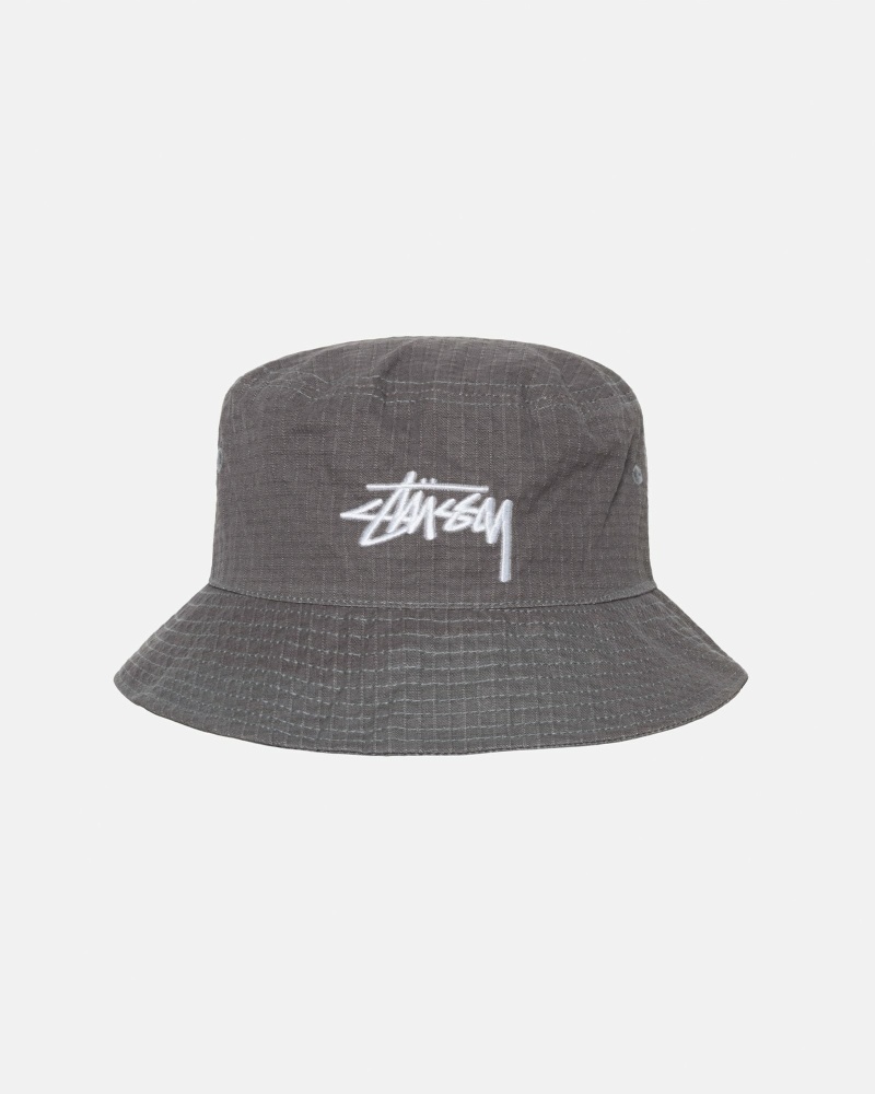 Grey Stussy Thermochromatic Men\'s Bucket Hats | FUQ-469871