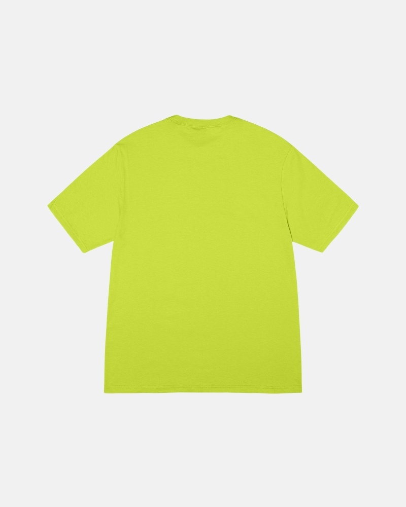 Light Green Stussy Ladybug Men's T Shirts | LFZ-835706