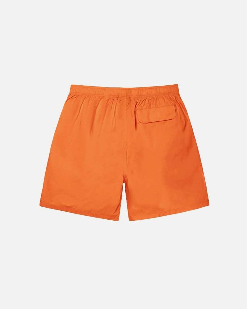 Orange Stussy Big Stock Nylon Short Men's Shorts | GVP-194085