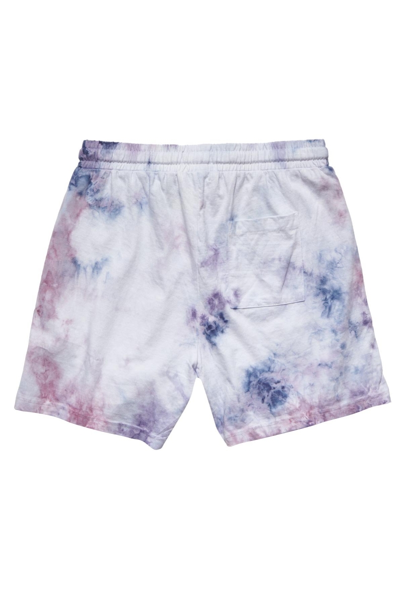 Pink Stussy Designs Rugby Marble Short Women's Shorts | BEG-476230