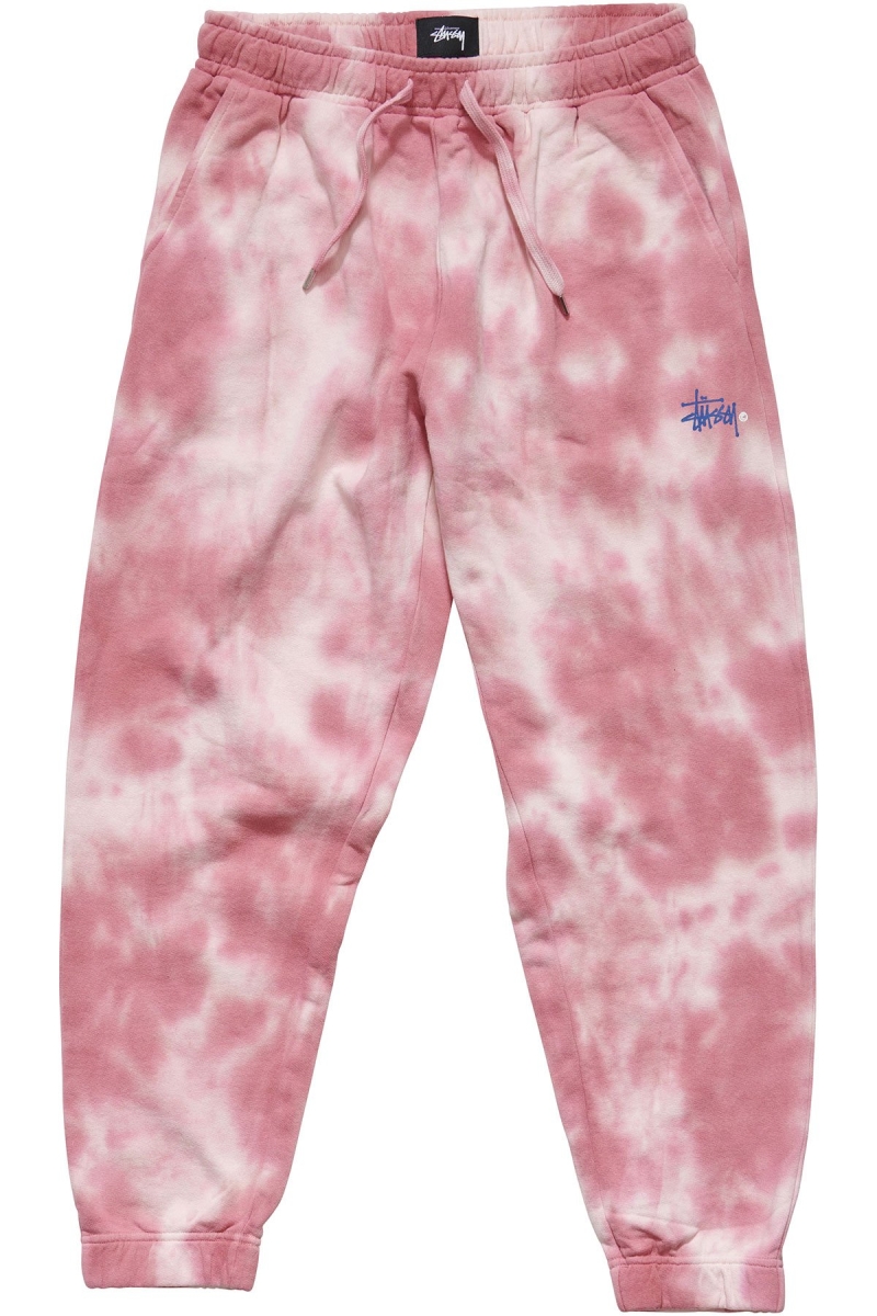 Pink Stussy Marble Trackpant Women\'s Track Pants | YOC-427018