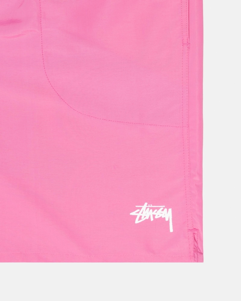 Pink Stussy Stock Men's Shorts | PZO-281304