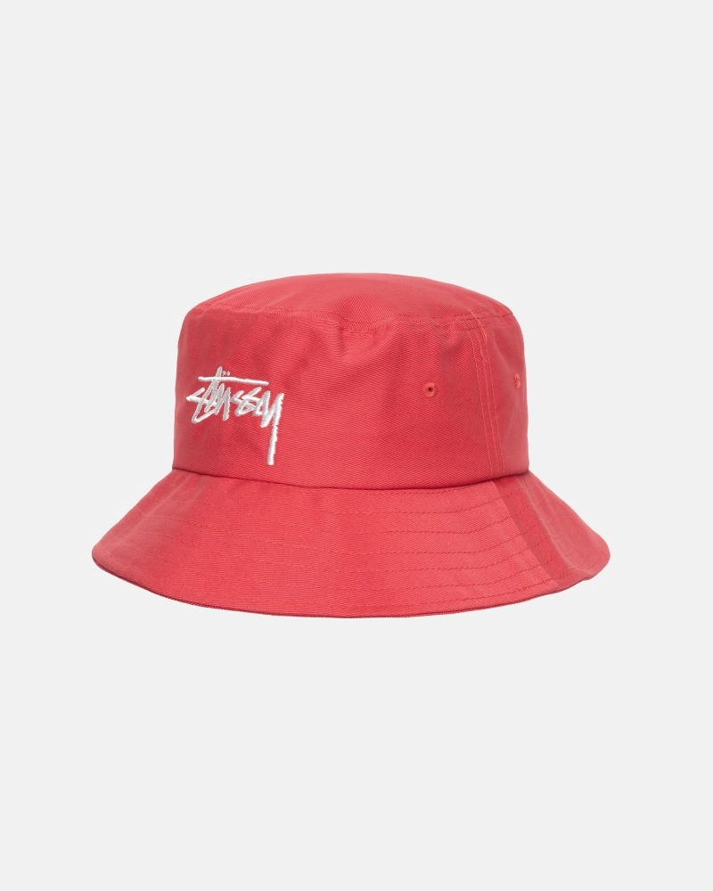 Rose Stussy Big Stock Men's Bucket Hats | SZD-709645