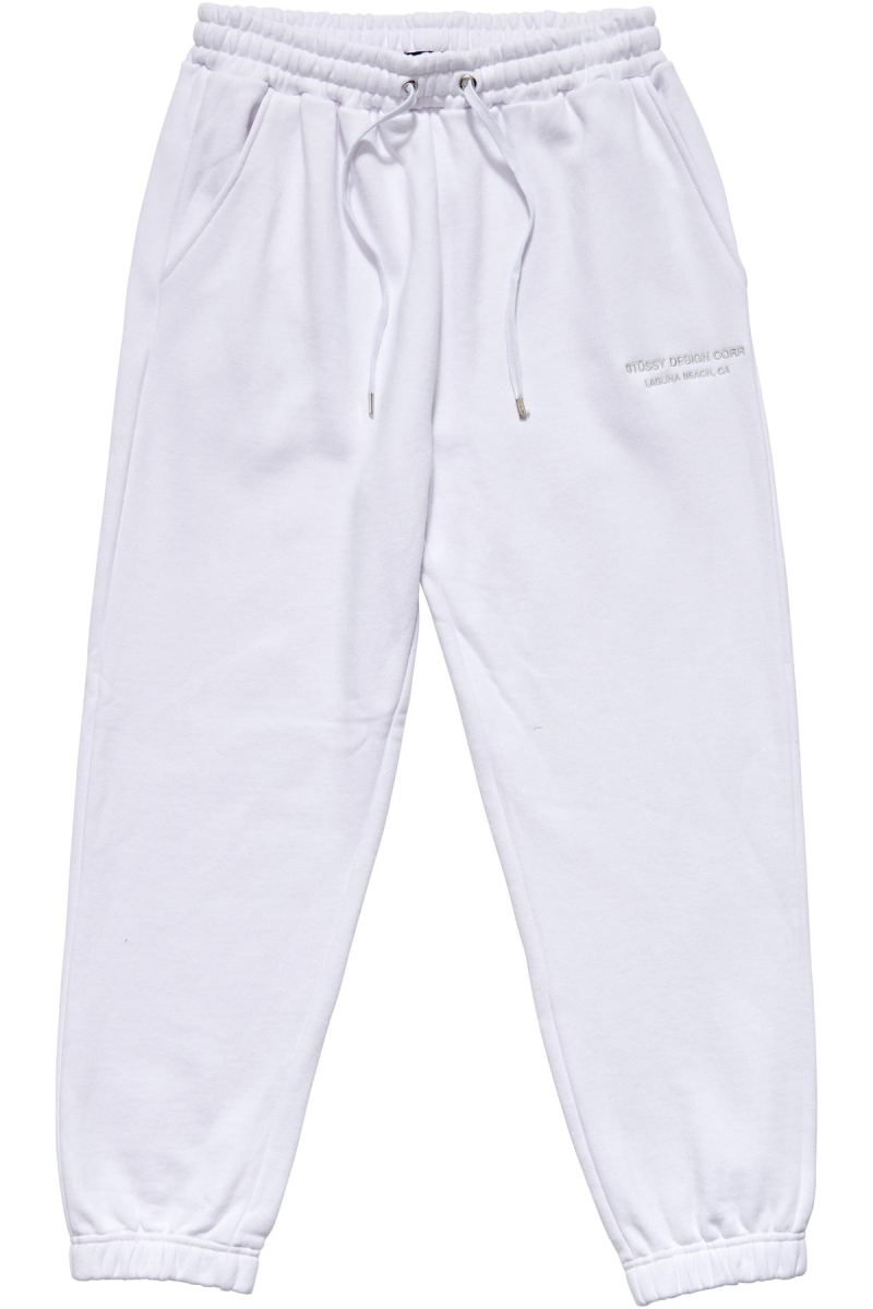 White Stussy Alcott Trackpant Women\'s Track Pants | IAV-529068