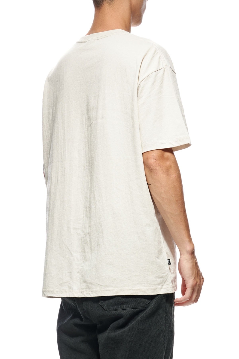 White Stussy Crown Pocket SS Men's T Shirts | PIM-972041