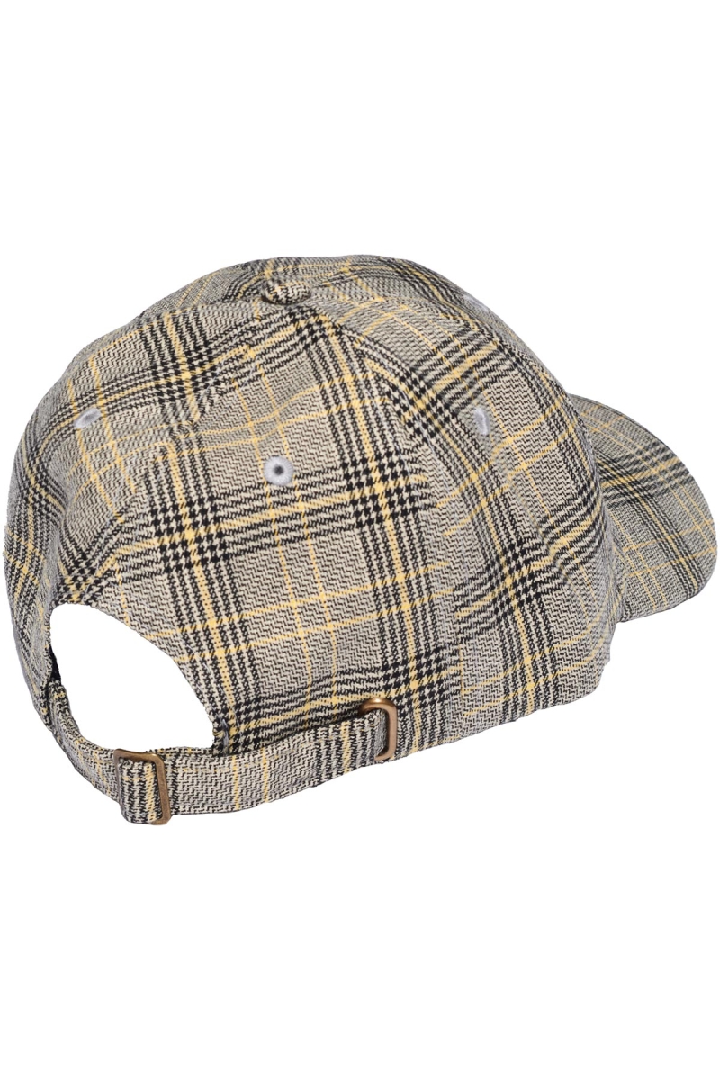 White Stussy Graffiti Check Low Pro Men's Hats | MRQ-475329