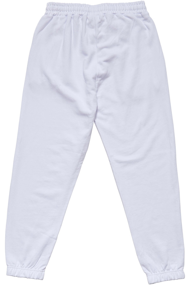 White Stussy Player Trackpant Women's Track Pants | QHD-428057