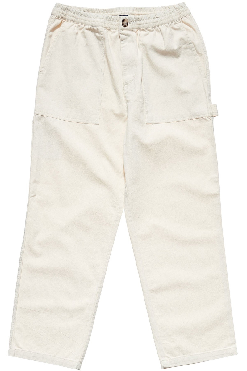 White Stussy Richard Carpenter Men\'s Pants | TVO-035826