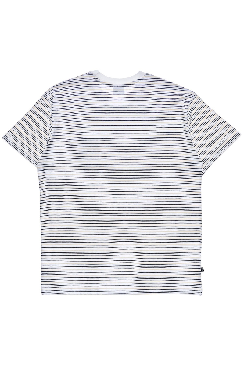 White Stussy Stock Pocket SS Men's T Shirts | SNX-462851