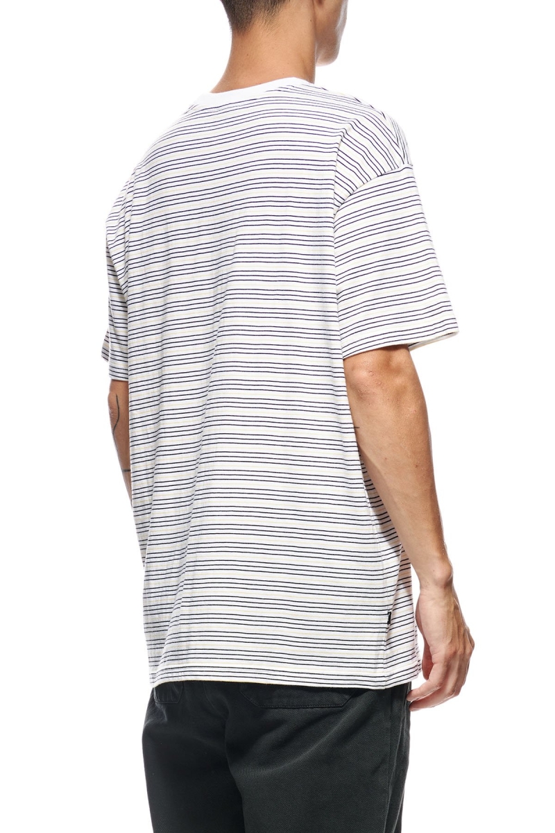 White Stussy Stock Pocket SS Men's T Shirts | SNX-462851