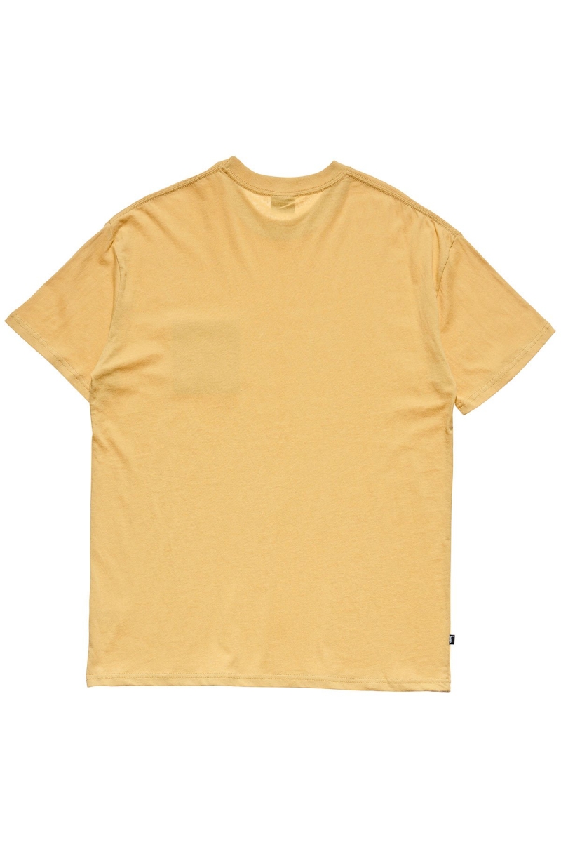 Yellow Stussy Crown Pocket SS Men's T Shirts | AUJ-264798