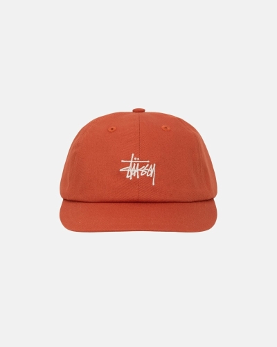 Brown Stussy Basic Stock Low Pro Men's Caps | YLG-584029