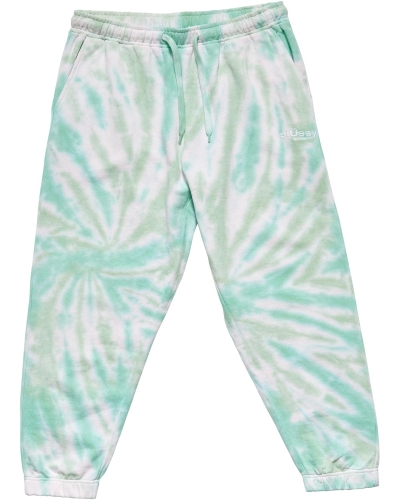 Green Stussy Warped Tie Dye Women's Track Pants | FQS-412358