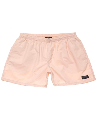 Orange Stussy Nylon Big Beach Men's Shorts | FNC-187954