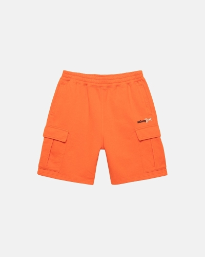 Orange Stussy Sport Cargo Men's Shorts | CVS-730219