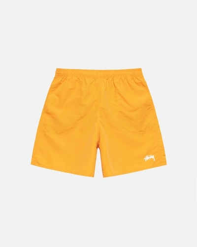 Orange Stussy Stock Men's Shorts | WBQ-916083