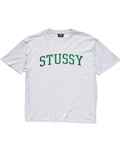 White Stussy Collegiate BF Women's T Shirts | XKI-856724