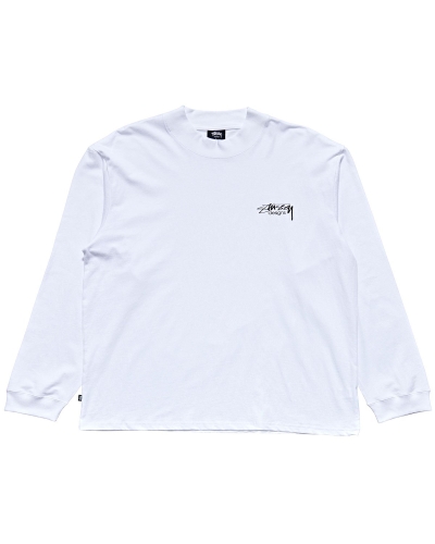 White Stussy Design Men's Sweatshirts | CQY-630491